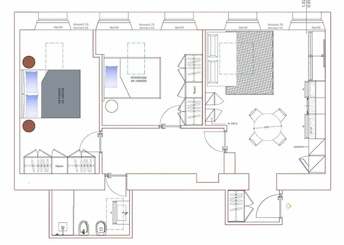 Tivarnella - Large And Bright Attic In Center *